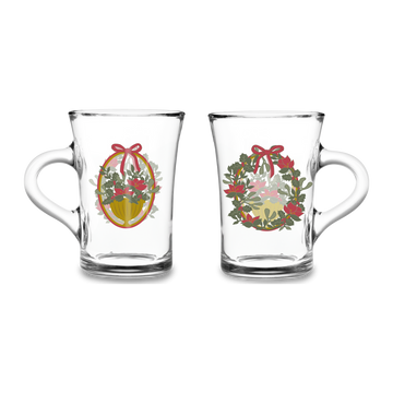 Holmegaard Christmas Hot drinks glass 2025 23 cl multi 2 pcs.