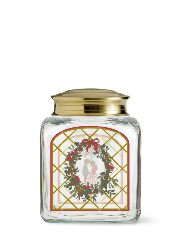 Holmegaard Christmas Biscuit jar 2025 H16 multi