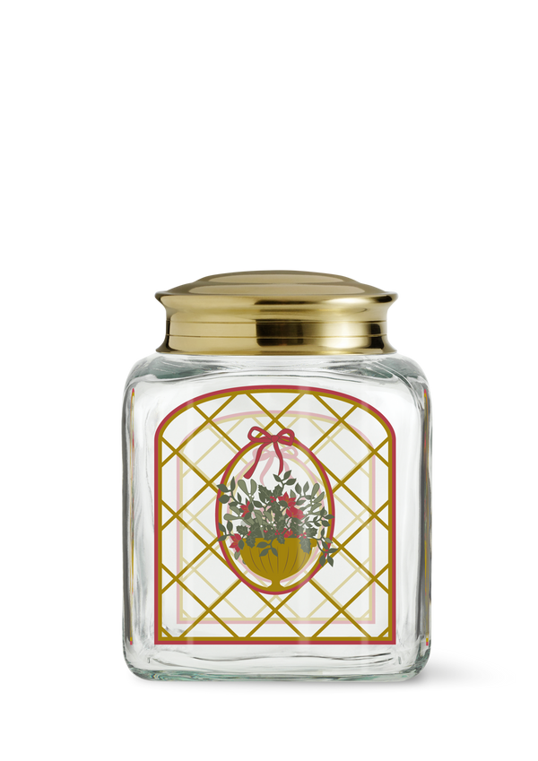 Holmegaard Christmas Biscuit jar 2025 H16 multi