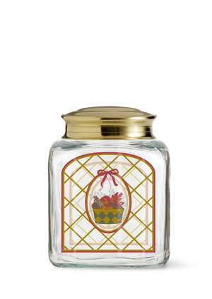 Holmegaard Christmas Biscuit jar 2025 H16 multi