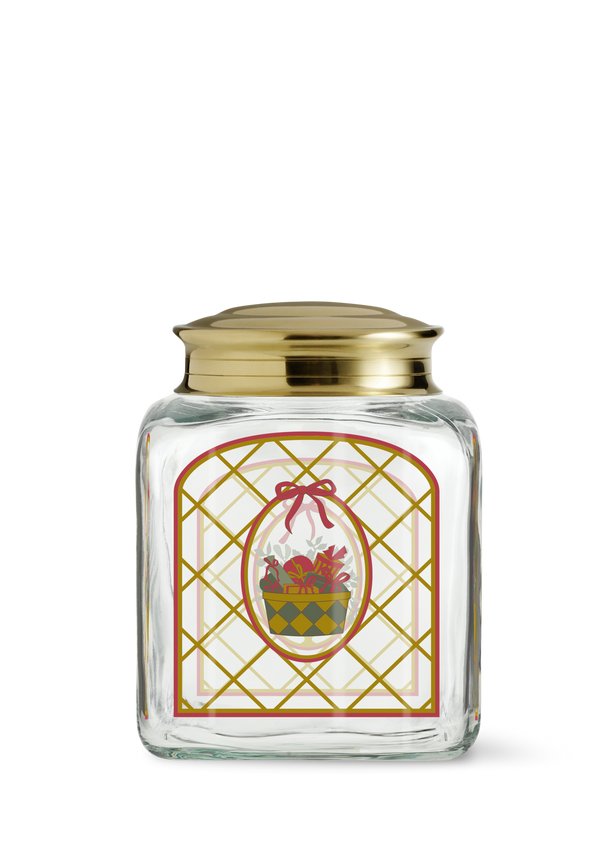 Holmegaard Christmas Biscuit jar 2025 H16 multi