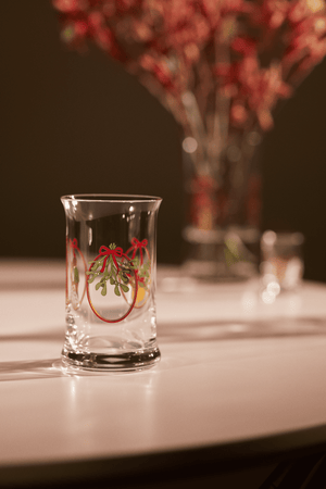 Holmegaard Christmas Water glass 2025 28 cl multi