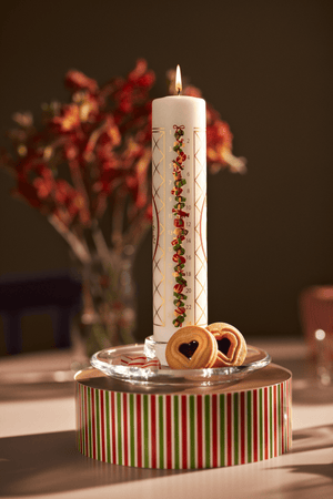 Holmegaard Christmas Advent Candle 2025 Ø5 cm multi
