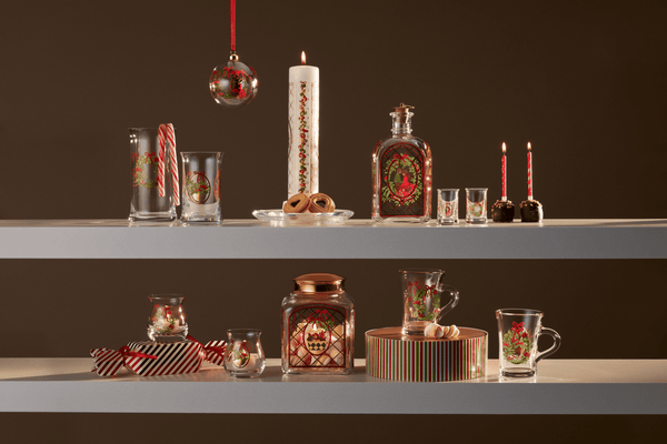 Holmegaard Christmas Advent Candle 2025 Ø5 cm multi