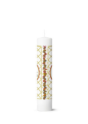 Holmegaard Christmas Advent Candle 2025 Ø5 cm multi