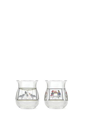 Holmegaard Christmas Tea light holder 2024 H7.5 multi 2 pcs.