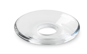 Lumi Glass candle-cuffs flat Ø8.5 cm