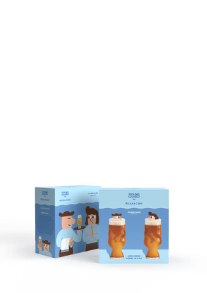 Mikkeller IPA Beer Glas 50 cl clear 2 pcs.