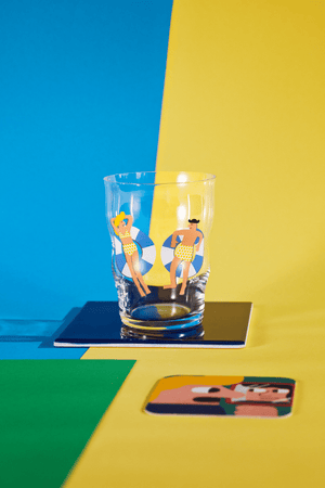 Mikkeller Pint Beer Glas 2026 40 cl clear w. deco