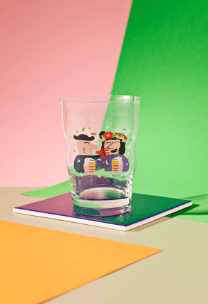Mikkeller Pint Beer Glas 2025 40 cl clear w. deco