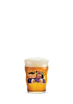 Mikkeller Pint Beer Glas 2025 40 cl clear w. deco