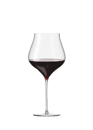 Notes Burgundy Glass 94 cl clear 2 pcs.