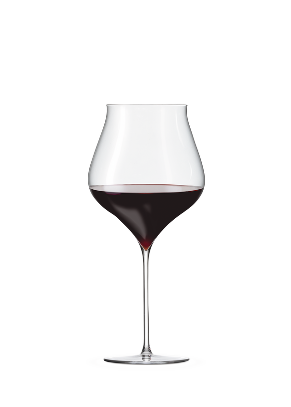Notes Burgundy Glass 94 cl clear 2 pcs.