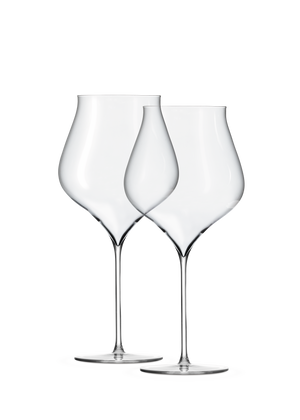 Notes Burgundy Glass 94 cl clear 2 pcs.