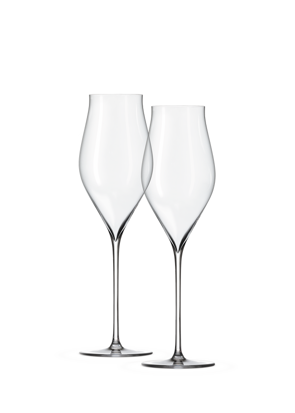 Notes Champagne Glass 38 cl clear 2 pcs.