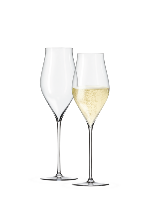 Notes Champagne Glass 38 cl clear 2 pcs.