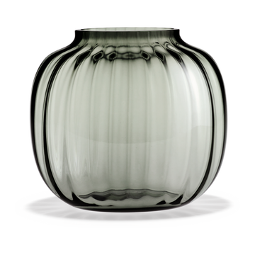 Primula Oval Vase H17.5 cm smoke