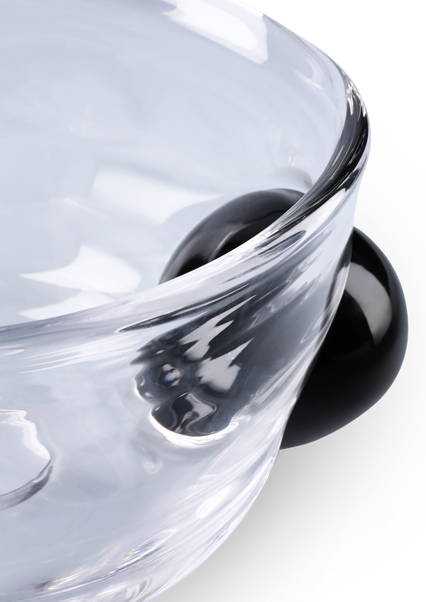 Silhouette Bowl Ø28 cm clear