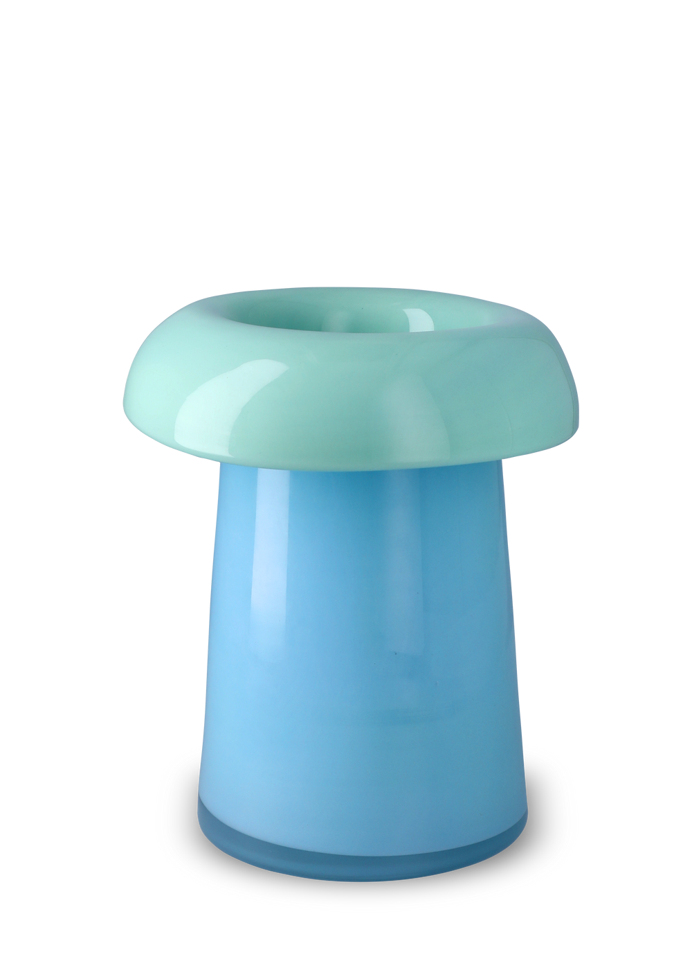 Soma Vase H22.5 cm light blue/aqua