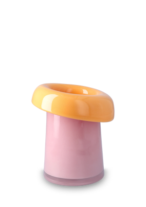 Soma Vase H16.5 cm pink/orange