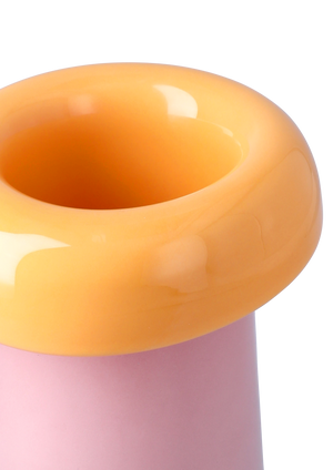 Soma Vase H16.5 cm pink/orange