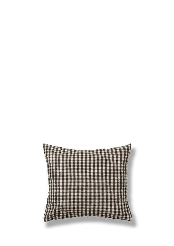 Bæk&Bølge Pillowcase 60x50 cm black/sand SE