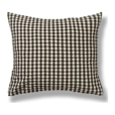 Bæk&Bølge Pillowcase 60x50 cm black/sand SE