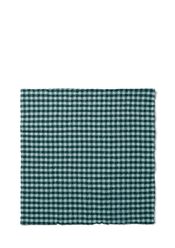 Bæk&Bølge Pillowcase 63x60 cm green/light blue DK