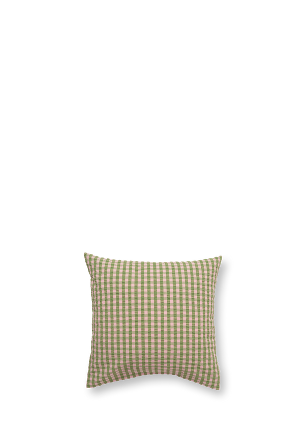Bæk&Bølge Pillowcase 63x60 cm green/soft pink DK