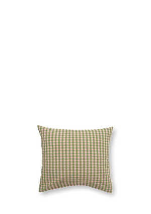 Bæk&Bølge Pillowcase 60x50 cm green/soft pink SE