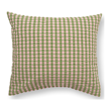 Bæk&Bølge Pillowcase 60x50 cm green/soft pink SE