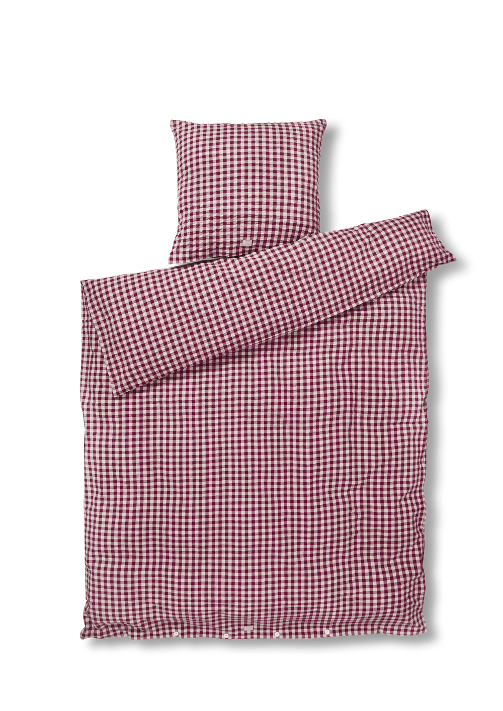 Bæk&Bølge Bed linen 140x220 cm plum/rose DK