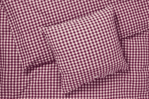 Bæk&Bølge Bed linen 140x220 cm plum/rose DK