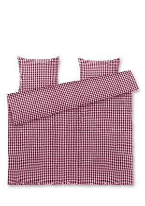 Bæk&Bølge Bed linen 200x220 cm plum/rose DK