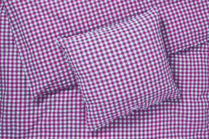 Bæk&Bølge Bed linen 140x200 cm fuchsia/mint DK