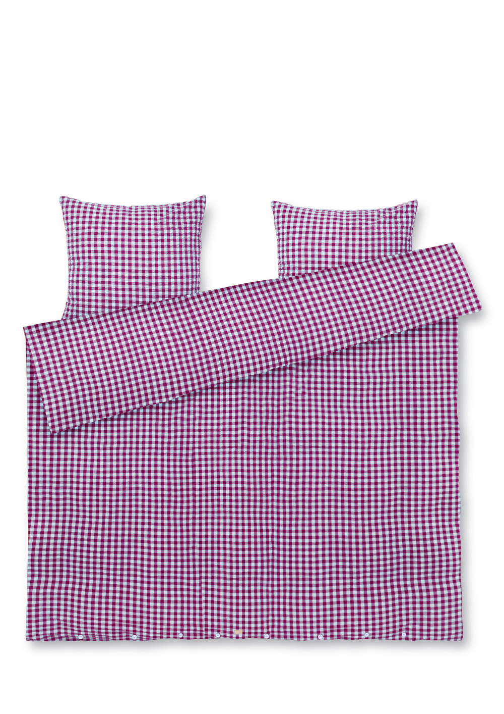 Bæk&Bølge Bed linen 200x220 cm fuchsia/mint DK