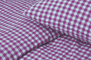 Bæk&Bølge Bed linen 200x220 cm fuchsia/mint DK