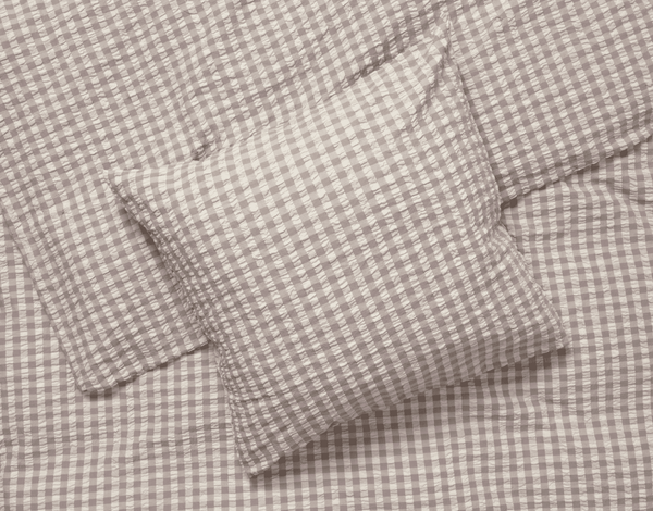 Bæk&Bølge Bed linen 140x200 cm grey/birch DK