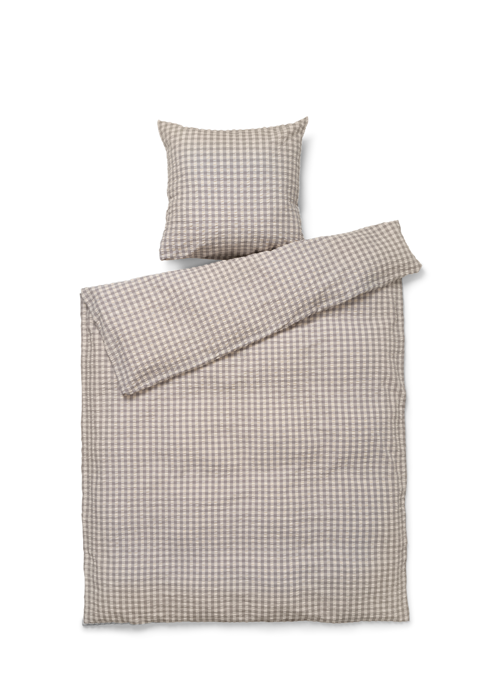Bæk&Bølge Bed linen 140x200 cm grey/birch DK