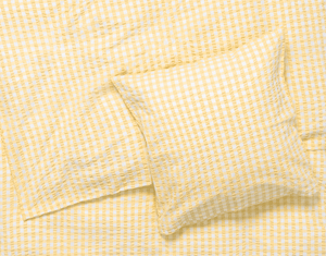 Bæk&Bølge Bed linen 140x200 cm yellow/white DK