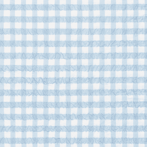 Bæk&Bølge Bed linen 140x200 cm light blue/white DK