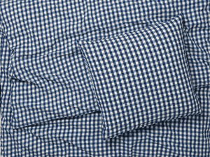 Bæk&Bølge Bed linen 140x200 cm dark blue/white DK