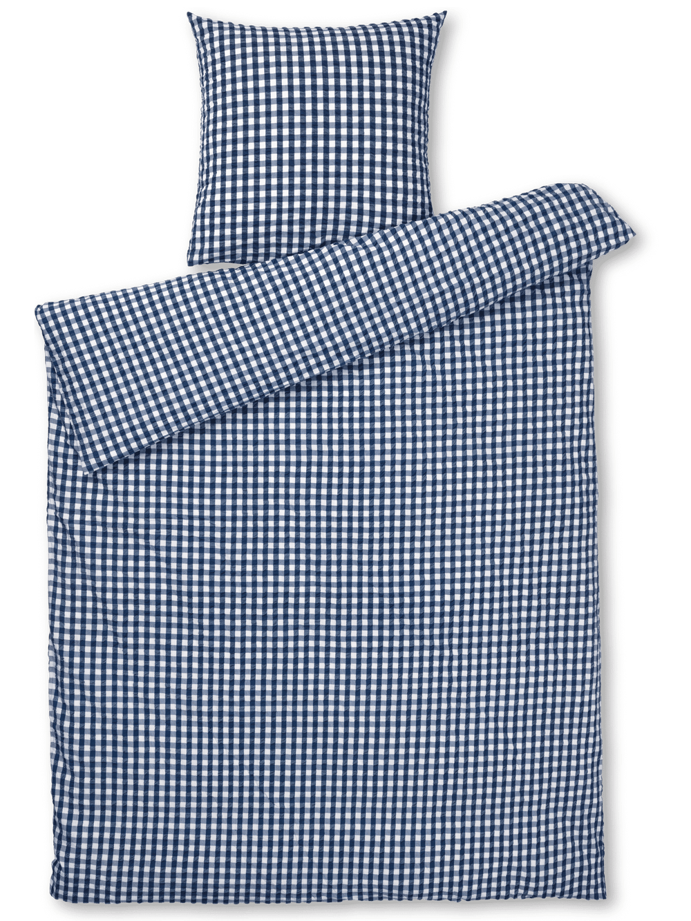 Bæk&Bølge Bed linen 140x220 cm dark blue/white DK