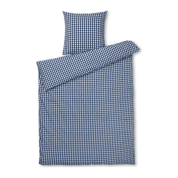 Bæk&Bølge Bed linen 140x220 cm dark blue/white DK