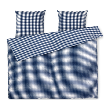 Bæk&Bølge Bed linen 200x220 cm dark blue/white DK