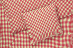 Bæk&Bølge Bed linen 220x220 cm red/yellow SE