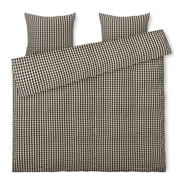 Bæk&Bølge Bed linen 200x220 cm black/sand DK