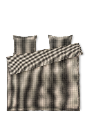 Bæk&Bølge Bed linen 220x220 cm black/sand SE