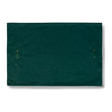 Christmas Fable Place mat Christmas tree 49x32 cm green