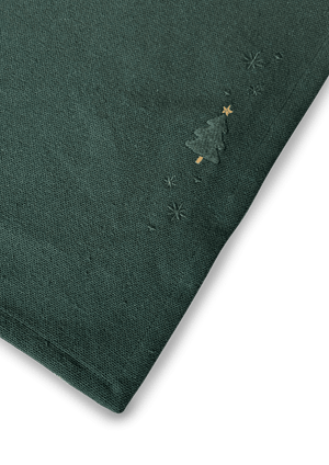 Christmas Fable Place mat Christmas tree 49x32 cm green